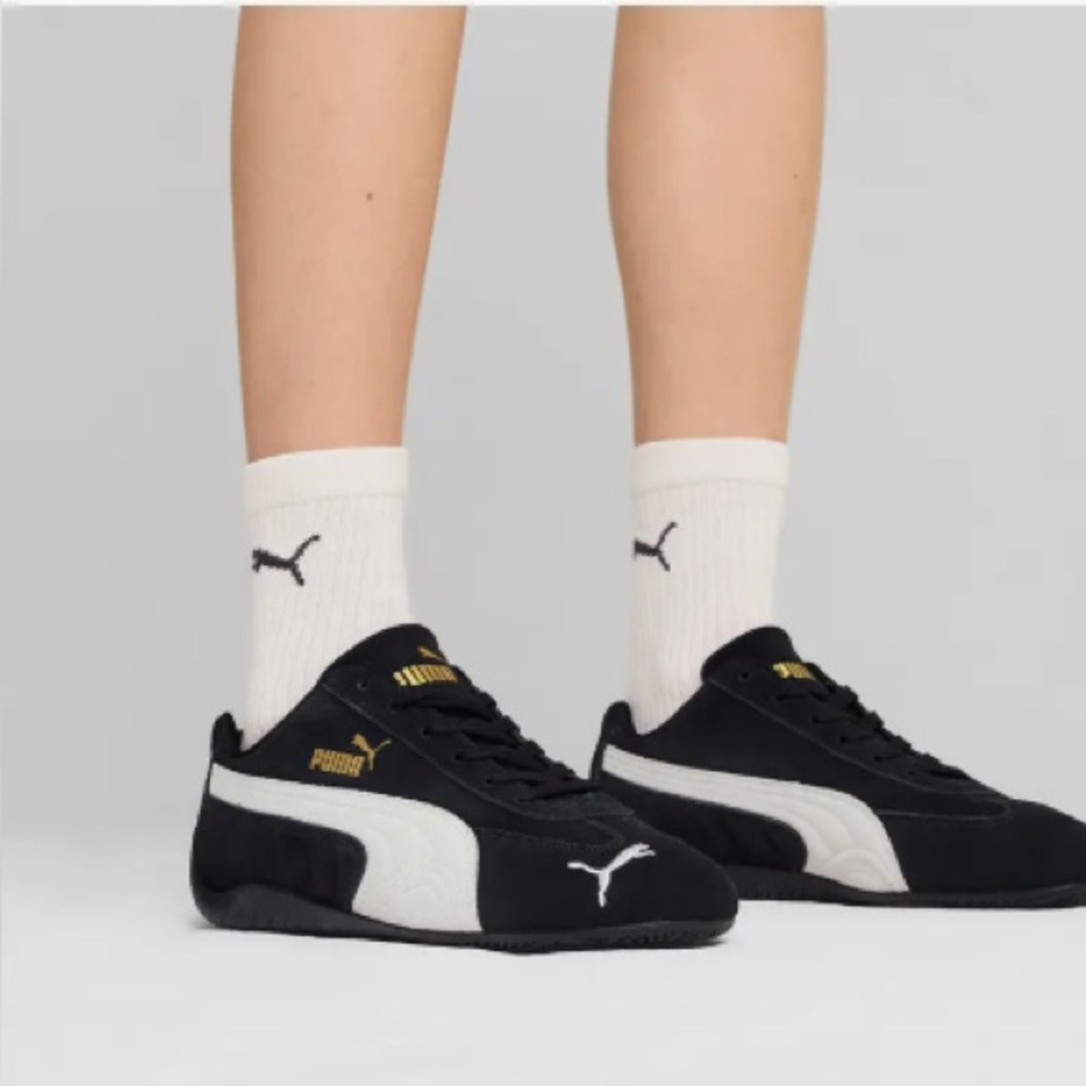 Puma Speedcat OG Sneaker - black/white suede